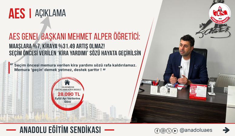 Maaşlara %7, Kiraya %31.49 Artış Olmaz! Seçim Öncesi Verilen ‘kira Yardımı’ Sözü Hayata Geçirilsin
