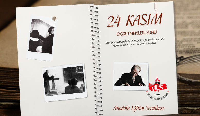 24 KASIM ÖĞRETMENLER GÜNÜ KUTLU OLSUN