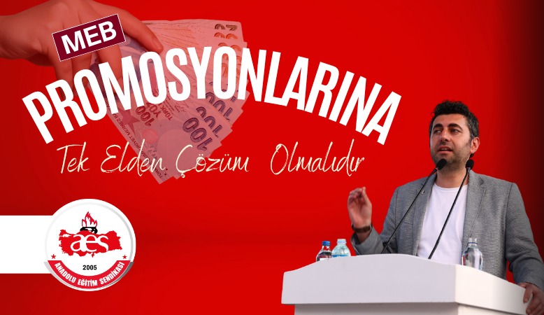 ÖĞRETİCİ: MEB PROMOSYONLARINA TEK ELDEN ÇÖZÜM OLMALIDIR