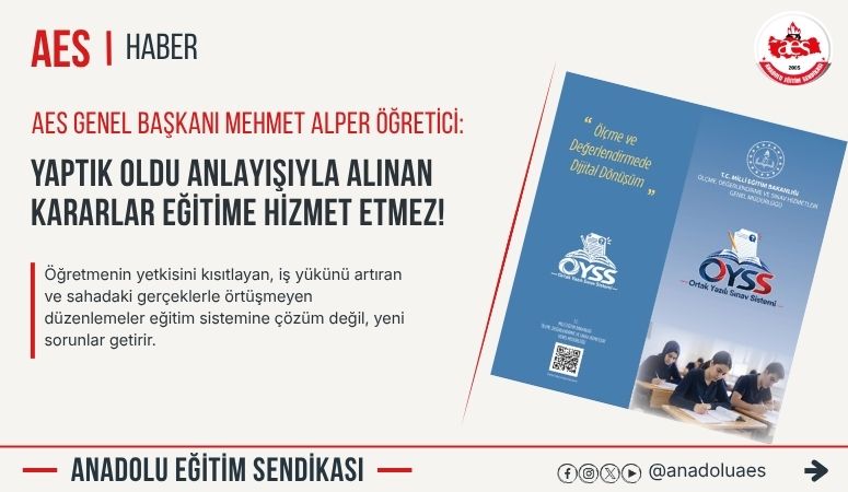 Yaptık Oldu Anlayışıyla Alınan Kararlar Eğitime Hizmet Etmez!